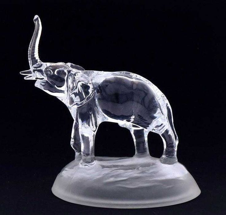Elefante em cristal