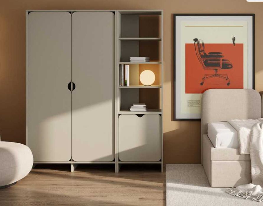 Niko szafa dwudrzwiowa Kaszmir MYBED -50% OUTLET