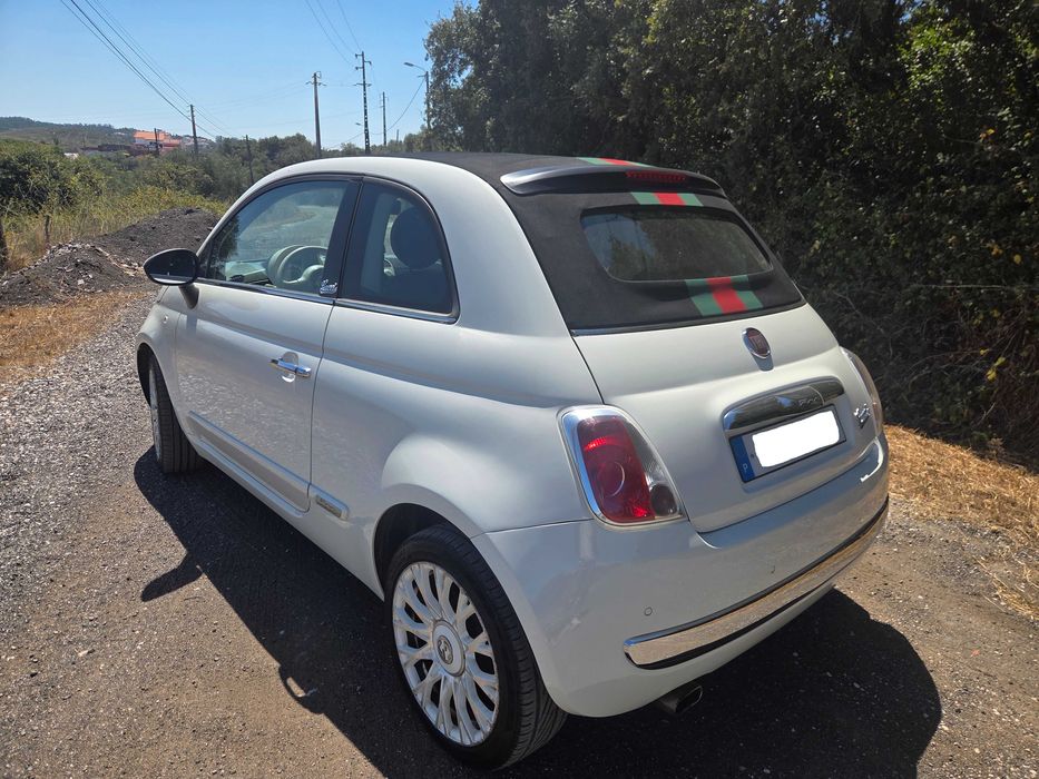 Fiat 500C Cabrio 1.2 by Gucci Edição Limitada