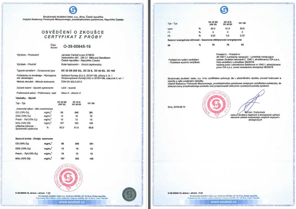 ATMOS DC32S 35 kW piec zgazowujący drewno na dotacje DOSTAWA GRATIS