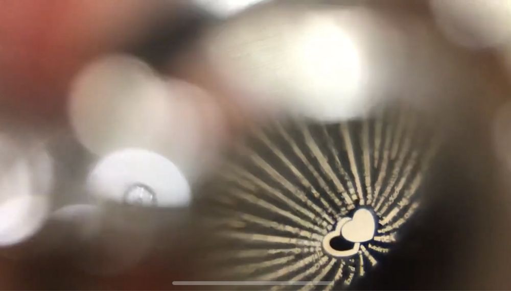 Подарунок на день закоханихКулон з проекцією я тебе кохаю на 100 на 14