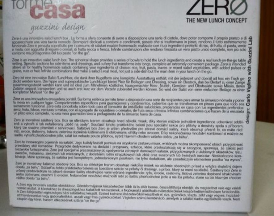 Lancheira nunca usada