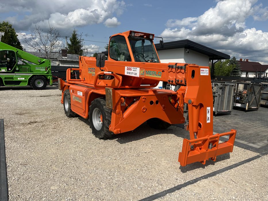 Wynajem ładowarek teleskopowych MERLO