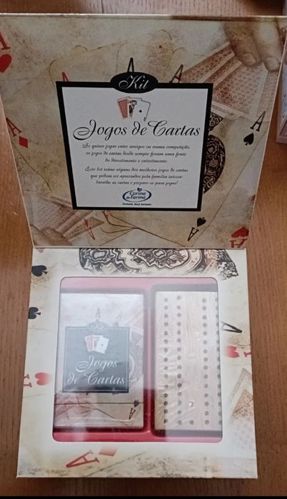 Kit de Jogo de cartas