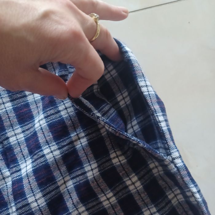 Spodnie HEMA domowe piżamowe z flaneli XL