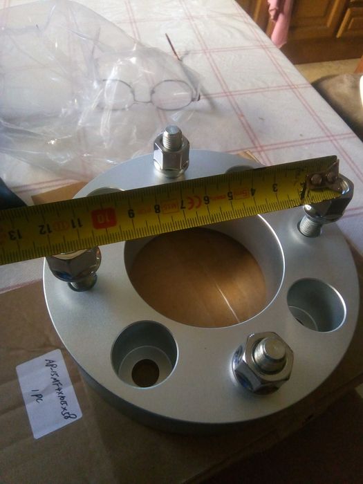 Adaptador espaçador 4x110 para 4x115 novo adaptor espacer moto4 bike