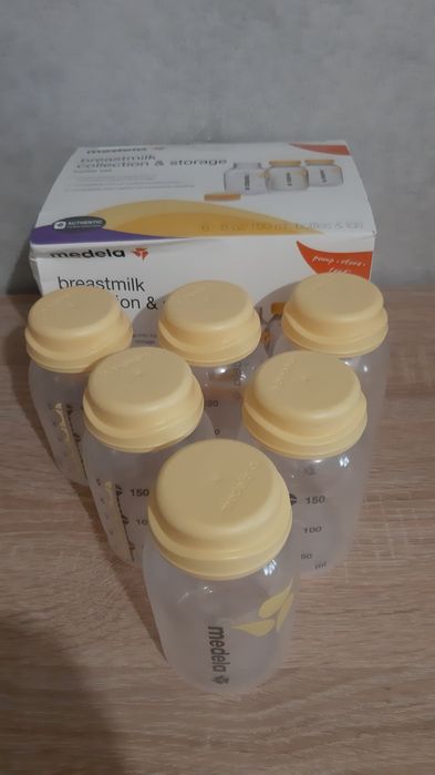 Нові Пляшечки для зберігання грудного молока MEDELA 150 мл