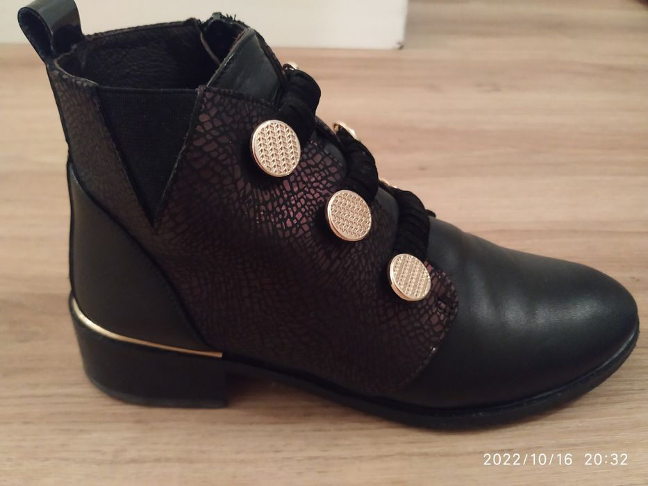 Botins MLV em pele