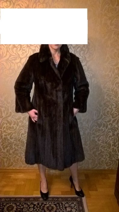 Futro z norek ekskluzywne SAGA MINK