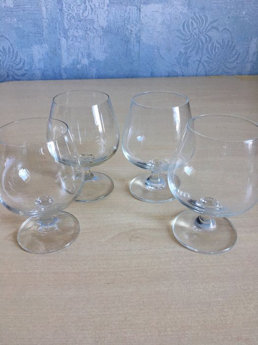 Бокалы для коньяка чешский хрусталь