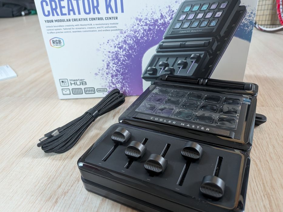 Nowy masterhub coolermaster taki ala streamdeck