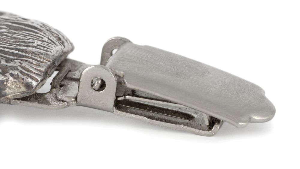 Chihuahua długowłosy clipring posrebrzany Art-Dog