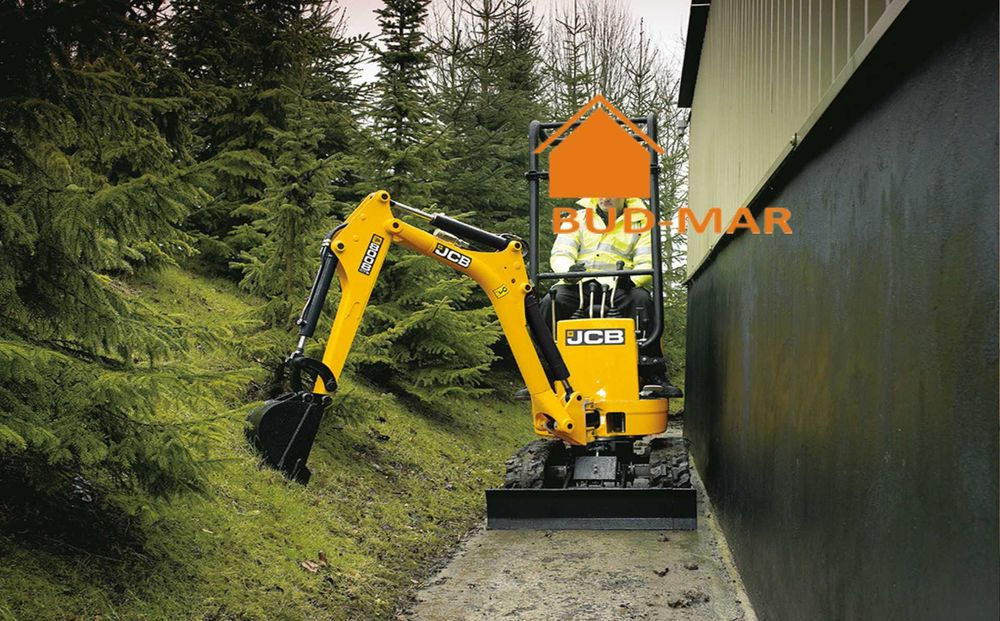 Wynajmę wynajem minikoparka mikrokoparke jcb koparka wynajem ładowarka