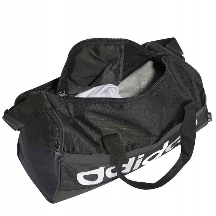 Adidas Linear Duffel Xs Ht4744 Torba Sport Trening Czarna Extra Small