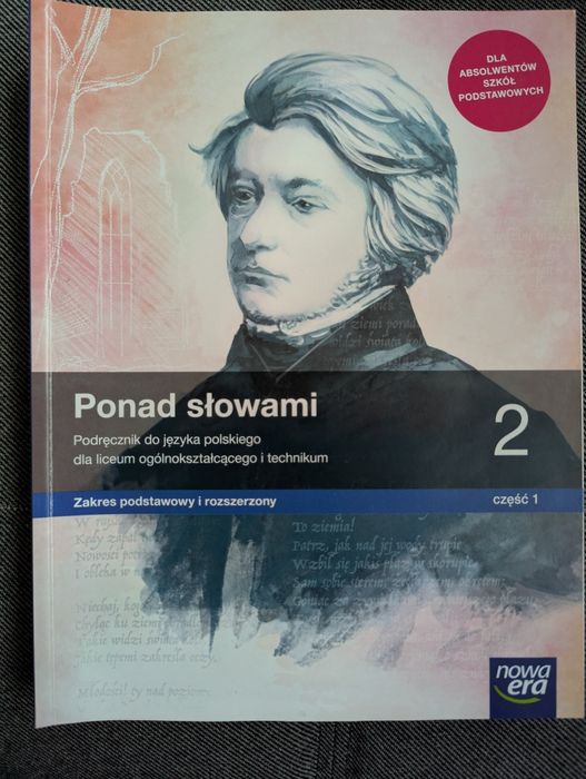 Podręcznik Ponad słowami 2 część 1 nowa era