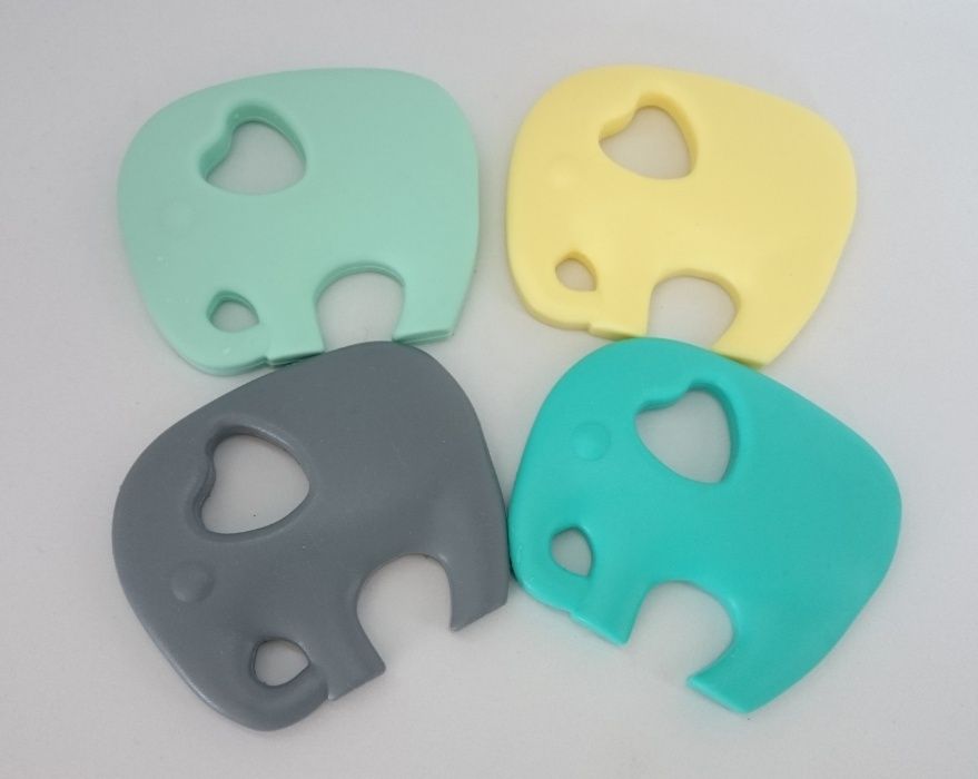 Elefante Mordedor Silicone Bebé