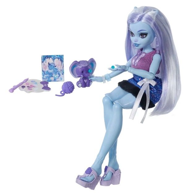 Лялька Monster High Self-Scare Secrets - Beauty Routine Abbey Bominable