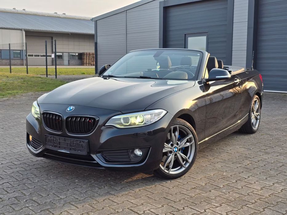 BMW 220d Cabrio.