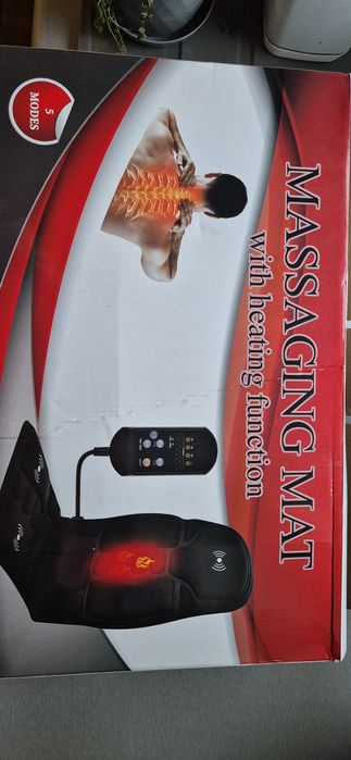 Mata masującą do samochód na fotel, masażer