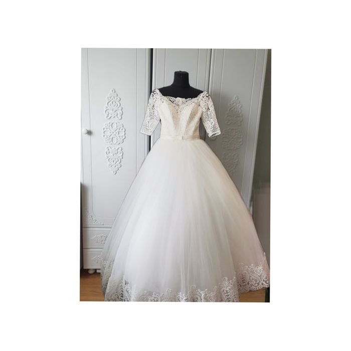Весільна сукня айворі