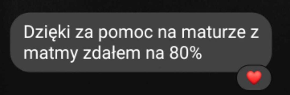 Korepetycje i przygotowanie do poprawek maturalnych