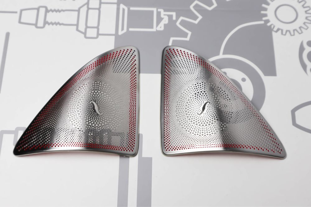 накладки на динамики сетки мерседес Burmester Mercedes s class w222