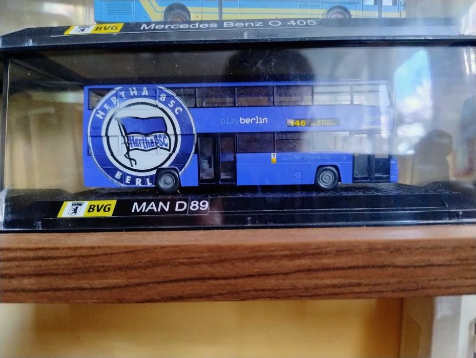 Autobus BVG Berlin kolekcja H0