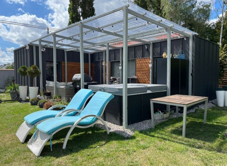 Kontener modułowy, dom letniskowy, dom mieszkalny całoroczny 35m2