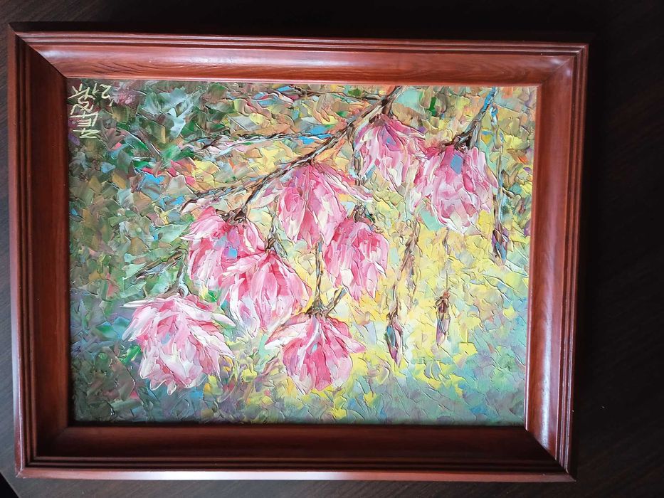 Obraz Janusz Zieliński Magnolie 40/30