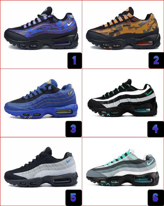 ‼️УЛЮБЛЕНІ Кросівки Nike Air Max 95 усіх кольорів | Розміри 36 - 45‼️