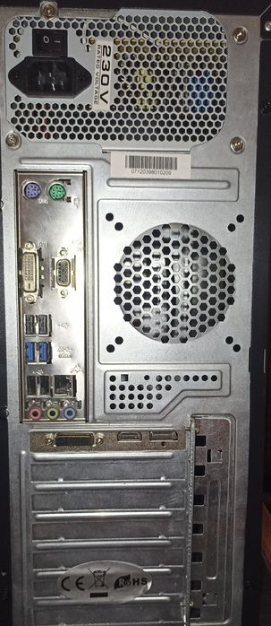 Продам ПК на intel i5 4490 із відео картою GTX 1050 TI