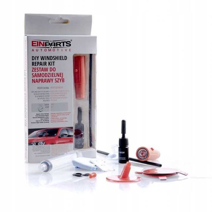 *PROMOCJA* Zestaw do Usuwania Pęknięć Szyby Samochodowej UV