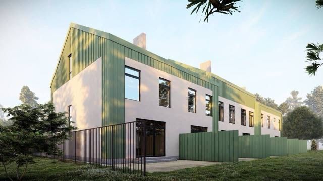 Доступні сучасні тауни біля озера. Газ є