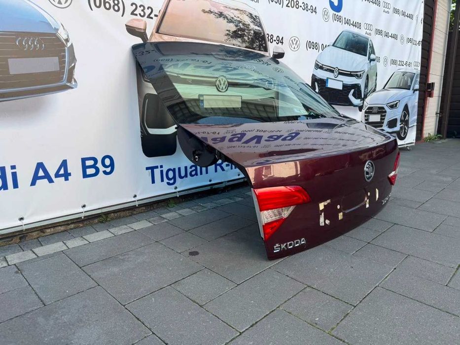 Крышка багажника Skoda Superb 2015 Друге покоління (B6, рестайлінг) оригінал ляда