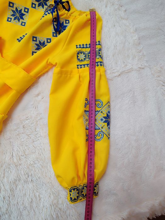 Вишиванка на 7-10 років РУЧНА ВИШИВКА!