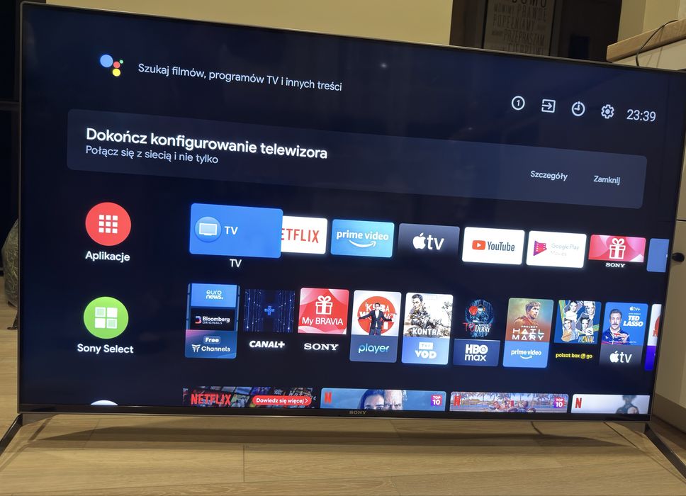 Telewizor Sony Bravia KD-55XH9505 55” – Smart TV Android, 4K HDR