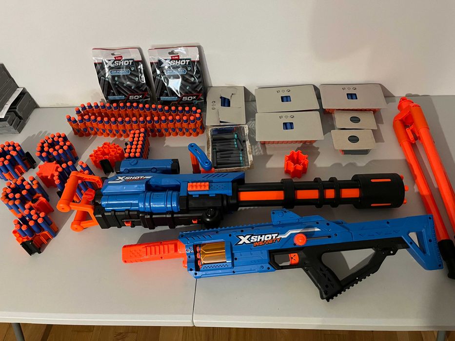 Diversos Nerf e Zuru X-Shot
