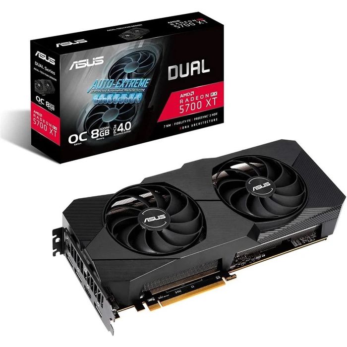 Placa Gráfica Asus Dual Radeon RX 5700 XT EVO OC 8GB GDDR6