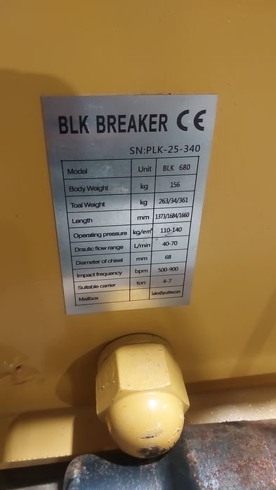 Martelo  para giratória