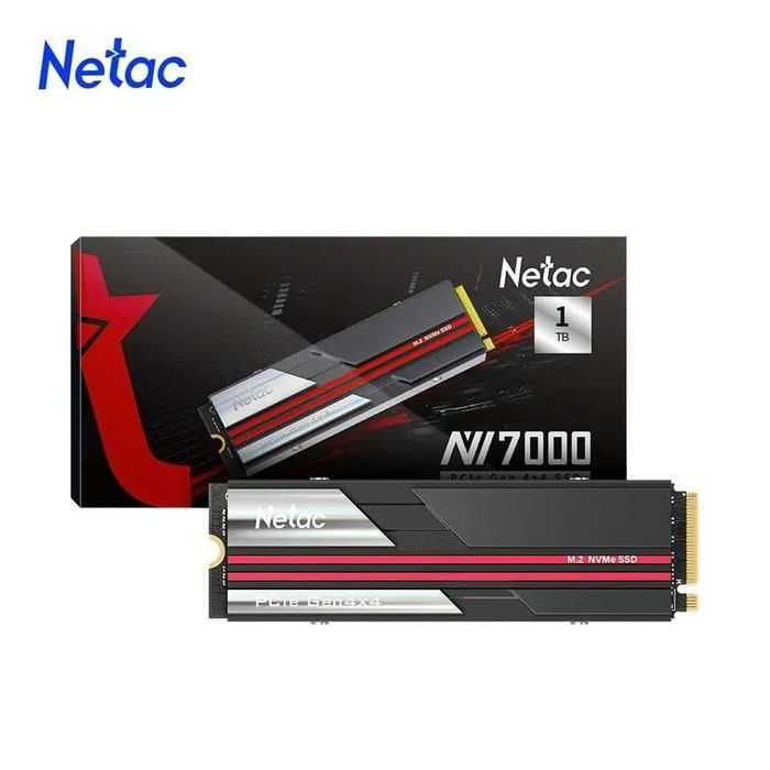 SSD Netac M.2 1TB PCIe 4.0 NV7000 + радиатор (NT01NV7000-1T0-E4X)