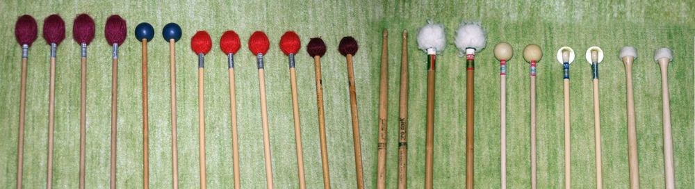 Conjunto de Baquetas e Bilros