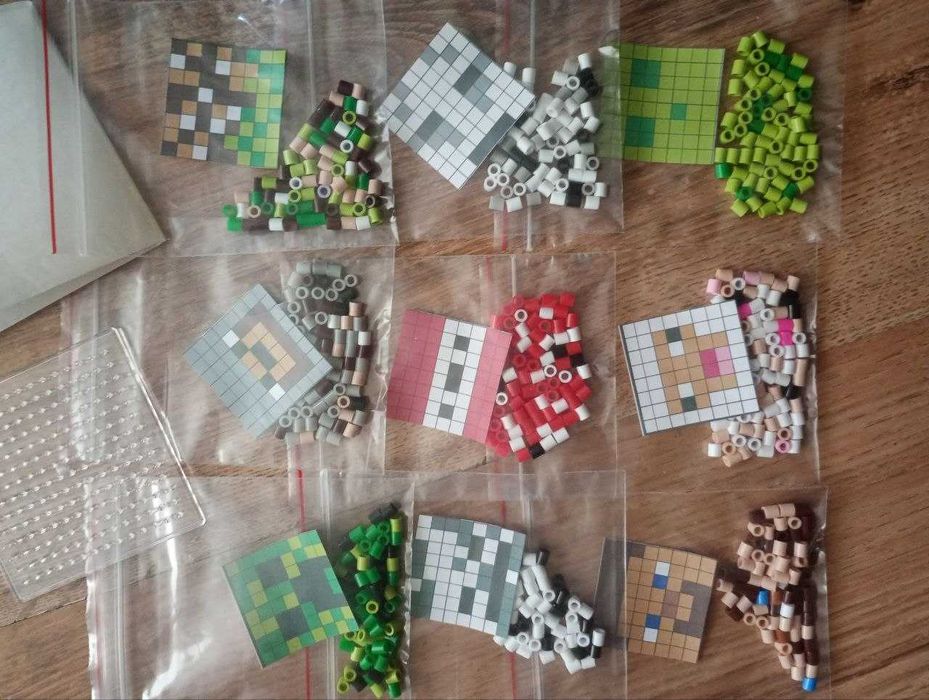 Zestaw Minecraft koraliki do prasowania