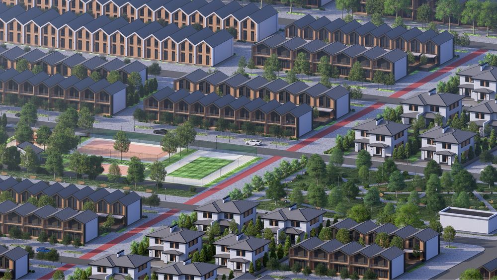 Таунхаус 59.2 м2 Розтермінування 36 місяців