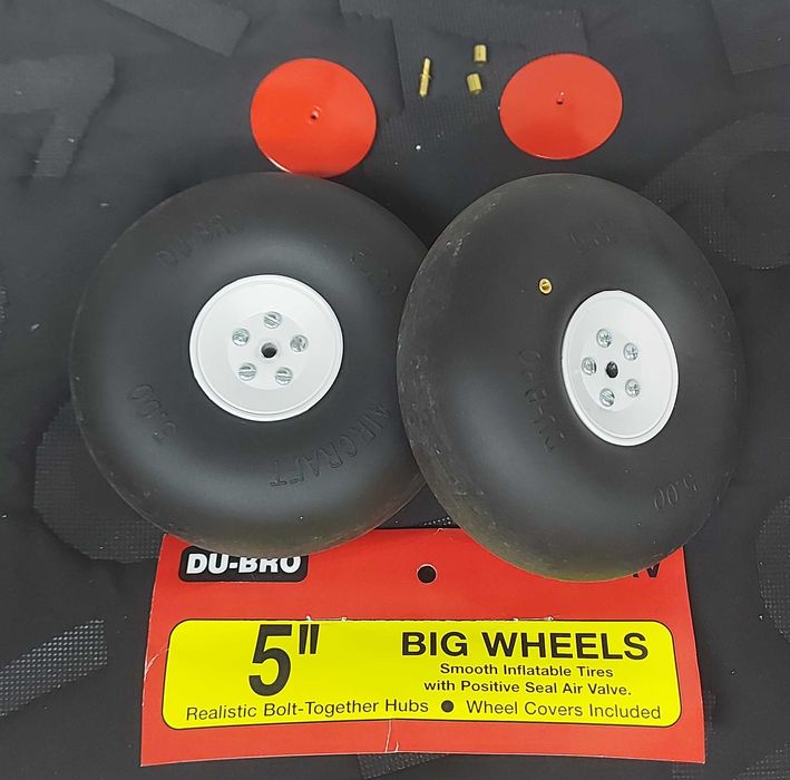 Rodas grandes Dubro para aeromodelos