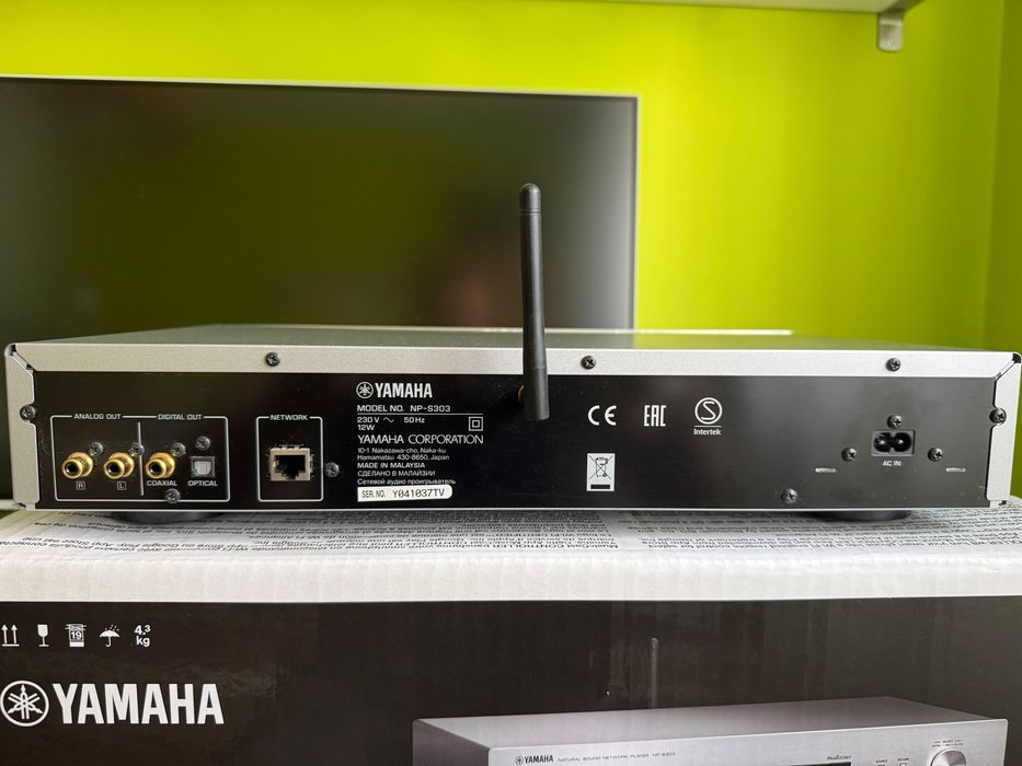 Yamaha NP-S303 Srebrny | Stan Idealny | Pełen Komplet + Box