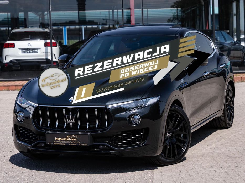 Maserati Levante GT*Hybrid*32.T-KM*Panorama*Lane Ass+*BLis*Kamera 360*Max+*21 BLACK