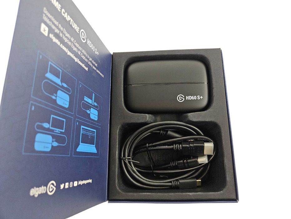 Пристрій відеозахоплення Elgato Game Capture HD60 S + 4K|30FPS|HDR10