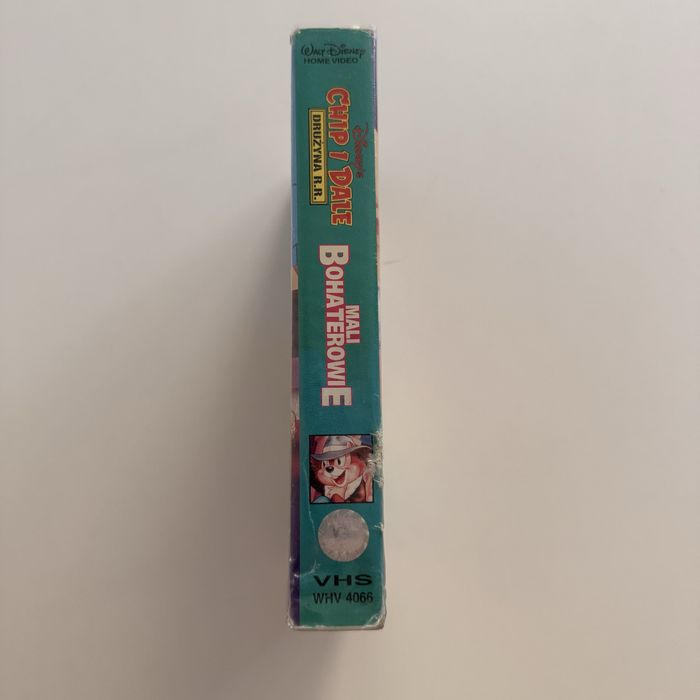 Chip i Dale Drużyna R.R. Mali Bohaterowie Film VHS