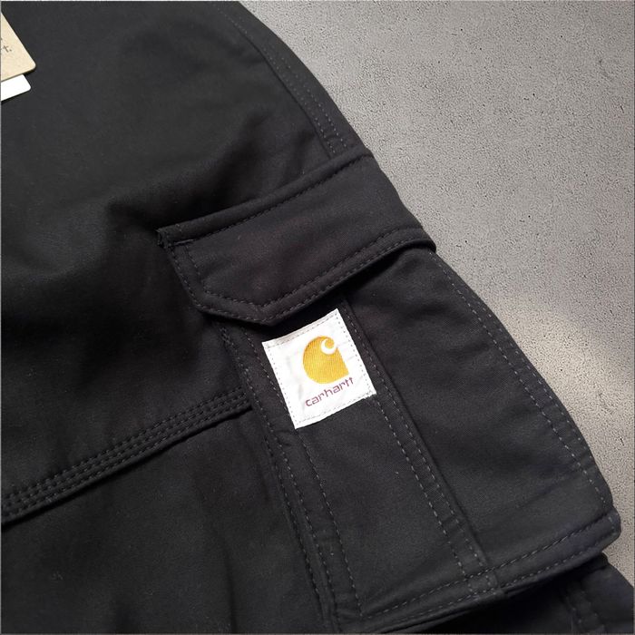 Карго штани Carhartt Cargo Fleece утеплені на флісі, Кархарт