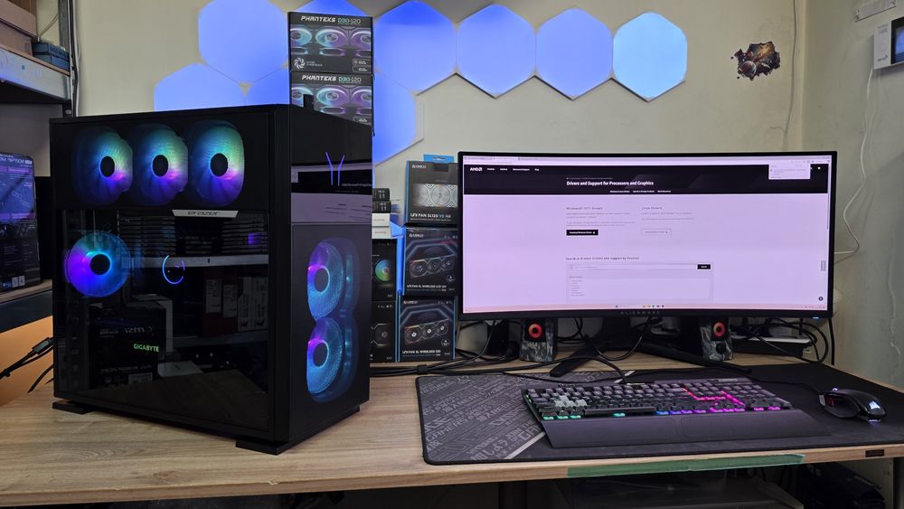 Gaming PC InWin  i7  32GB Z790 WiFi RX 7900 XT 20GB 1TB Win11Pro